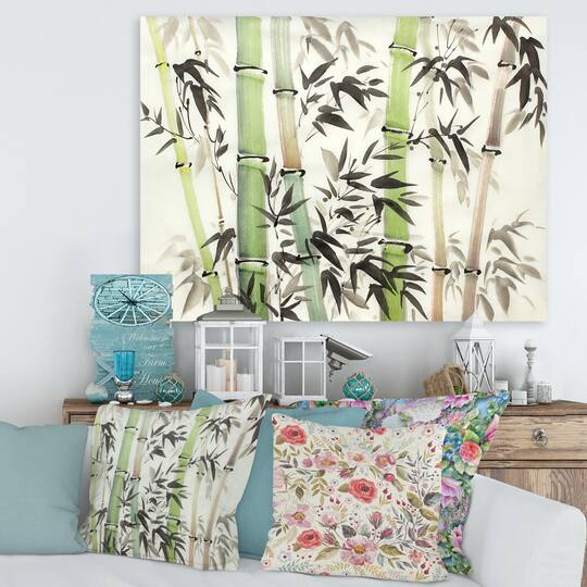 Designart - Bamboo Branches In The Forest II